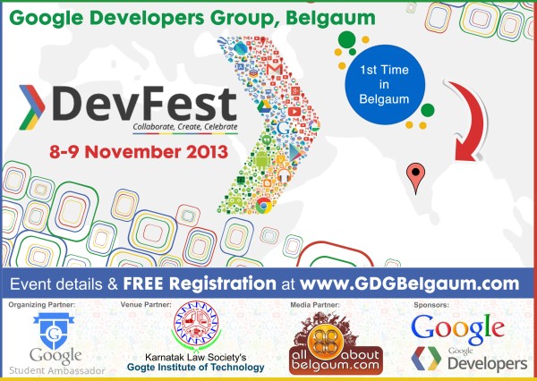 Google Developers Group Belgaum DevFests On Nov 8-9 - All About Belgaum