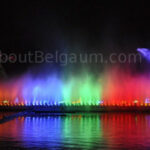 Belagavi musical fountain at fort lake Photo Arun Yallurkar