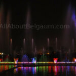 Belagavi musical fountain at fort lake Photo Arun Yallurkar