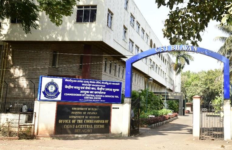 DGGI Belagavi Zonal Unit Unearths GST Fraud Worth Rs. 21.64 Crore in Metal Scrap Sector 1 GST bhavan belagavi