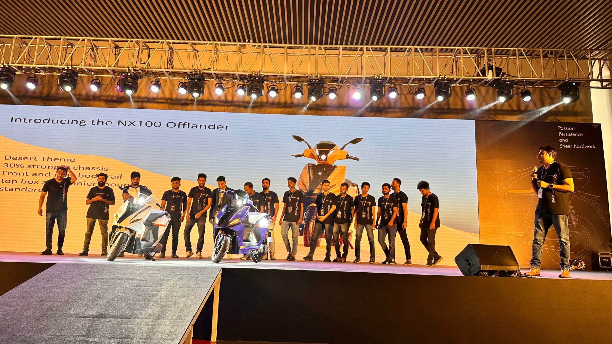 Rivot Motors Belagavi Unveils The RIVOT NX100: World's First Electric ...