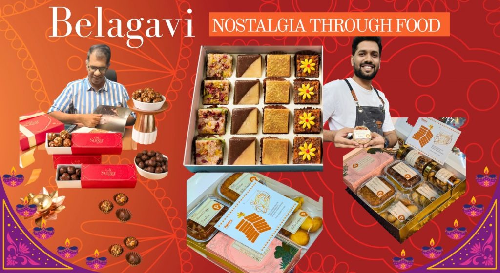 Chef Kedar Pai of Paistry Bakehouse & Café and Chef Ajay Ahuja of Wild Sugar.
