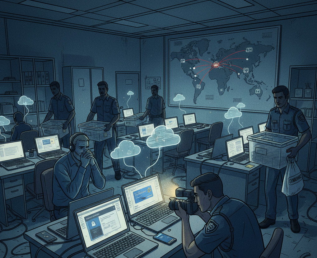 International Call Centre Fraud Busted in Belagavi; 33 Arrested, american citizens target