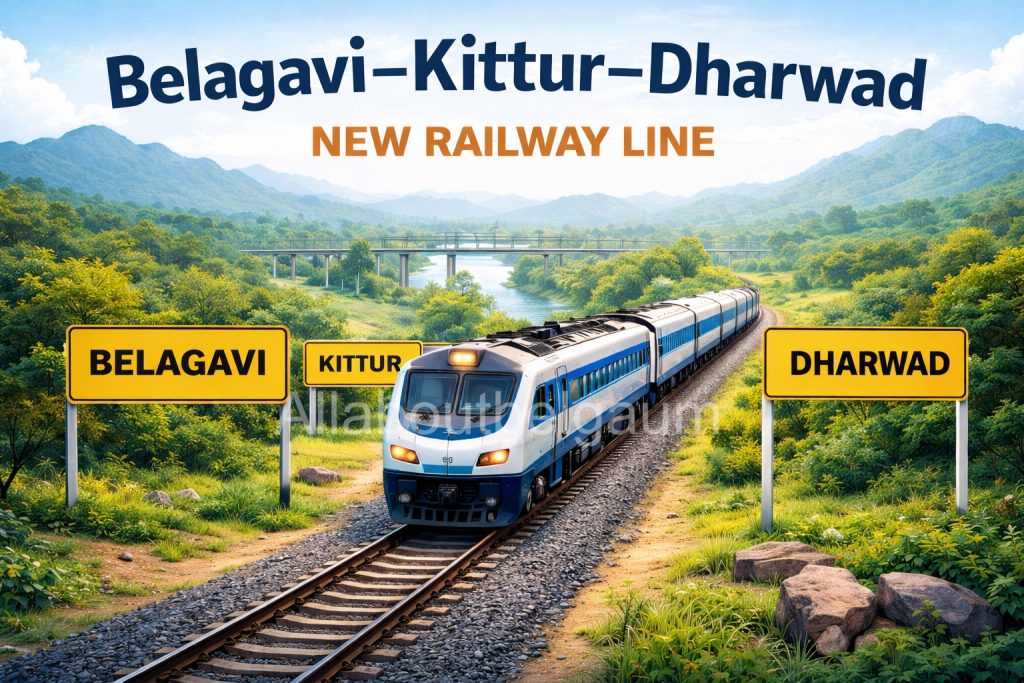 Belagavi–Dharwad New Railway Line