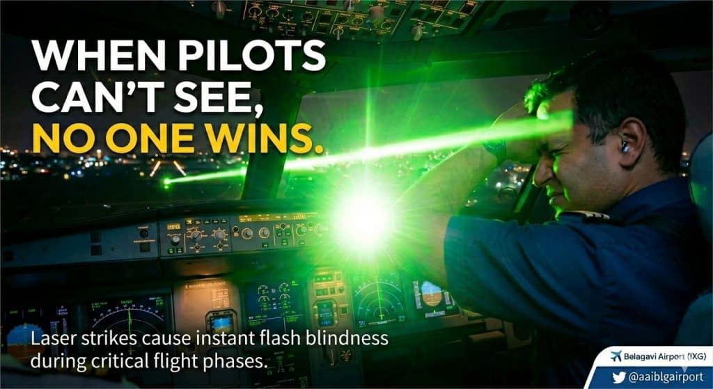 laser beam pilot