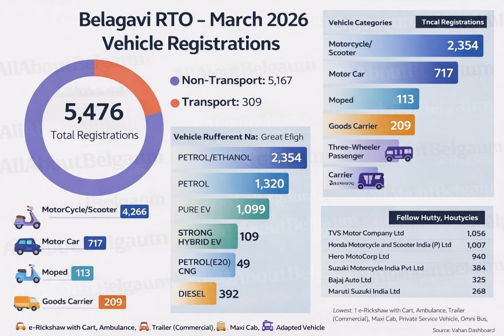 belagavi rto march 26