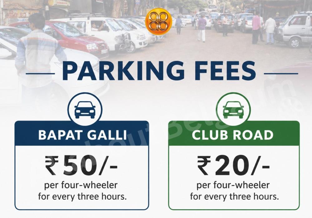 parking june 26 bapat club