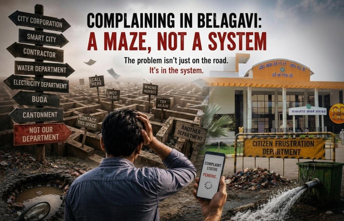 Belagavi's Biggest Civic Failure? Nobody Knows Where to Complain 1 Belagavi’s Biggest Civic Failure? Nobody Knows Where to Complain