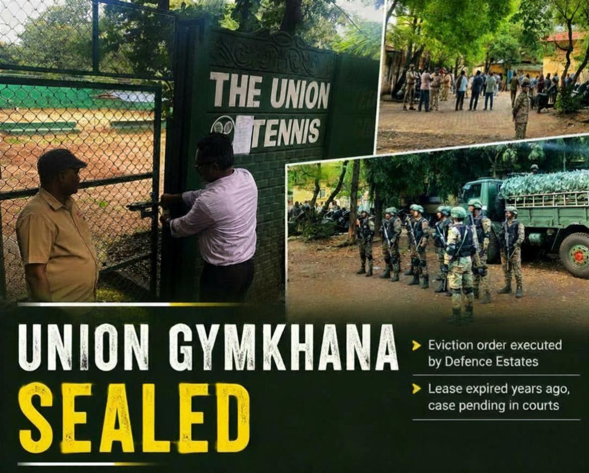 Union Gymkhana Sealed Following Eviction Order